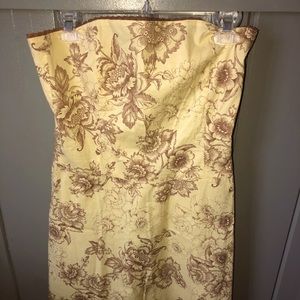 Cute strapless dress